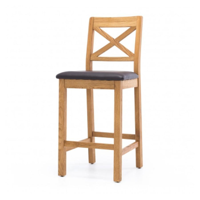 Furniture By Design Salisbury Barstool c/w Brown seat pad