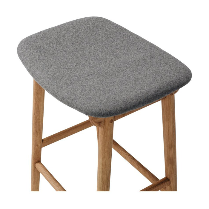 Furniture By Design Niles Barstool (Natural Oak) Fabric SHBSLCNG