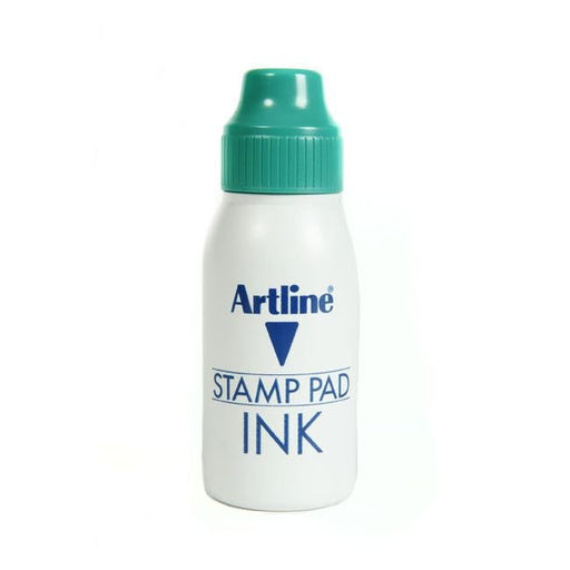 Artline esa-2n stamp pad ink 50cc green-Officecentre