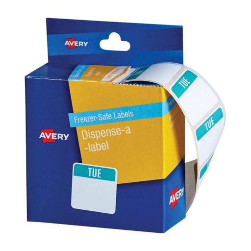 Avery Label Dispenser Tuesday Freezer Safe 24×24 100 Pk-Officecentre