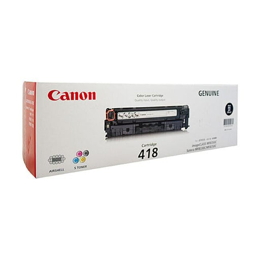 Canon CART418 Black Toner - Folders