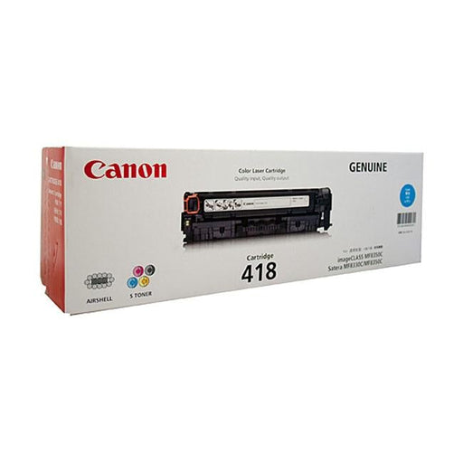 Canon CART418 Cyan Toner - Folders