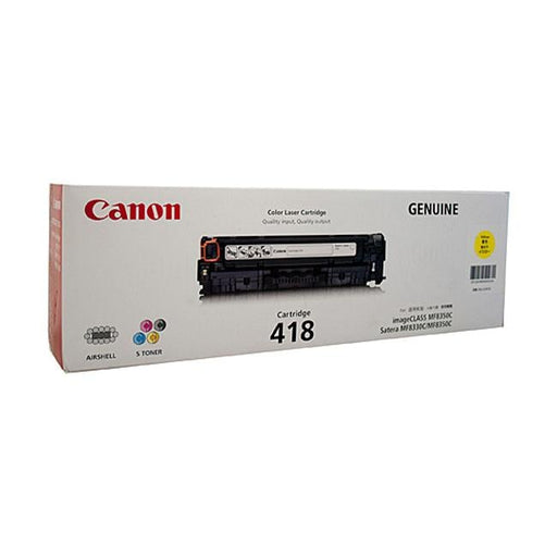 Canon CART418 Yellow Toner - Folders