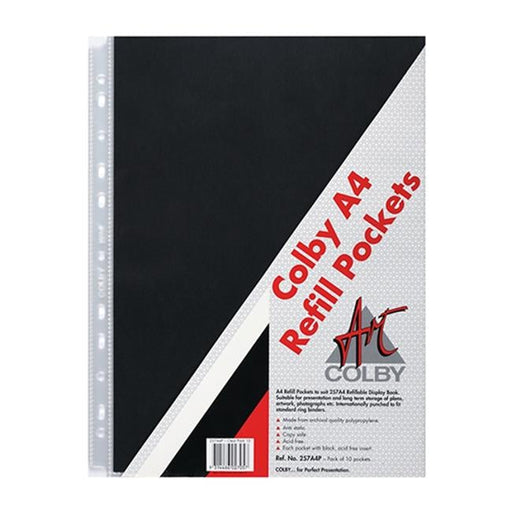 Colby Art Display Book Refills A4 10 Pocket-Officecentre