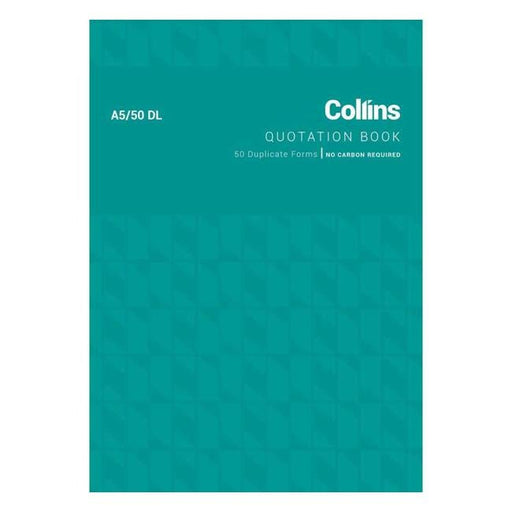 Collins Quotation A5/50dl Duplicate No Carbon Required-Officecentre