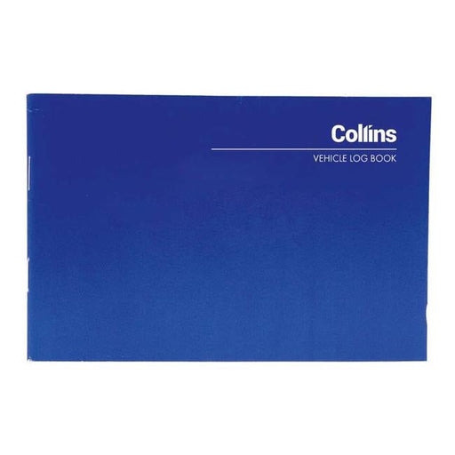 Collins Vehicle Log Book 40 Limp 24 Page 115x170mm-Officecentre