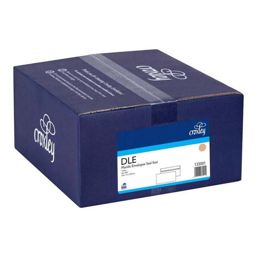 Croxley Envelope Dle Manilla Seal Easi Box 500-Officecentre