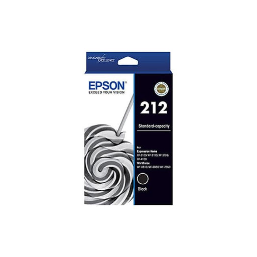 Epson 212 Black Ink Cart - Folders