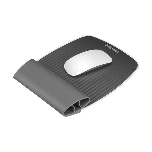 Fellowes I-Spire Series Wrist Rocker Mouse Pad Grey-Officecentre