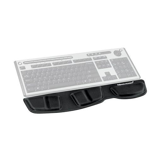 Fellowes Keyboard Palm Support Memory Foam Black-Officecentre