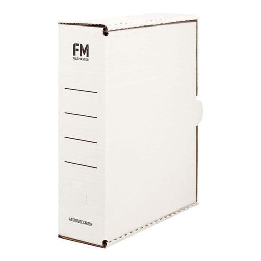 FM Storage Carton White A4 333x255x90mm 900/Pallet-Officecentre