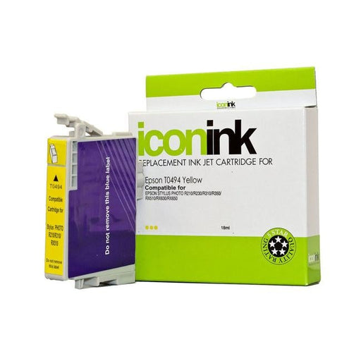 Icon Compatible Epson T0494 Yellow Ink Cartridge-Officecentre