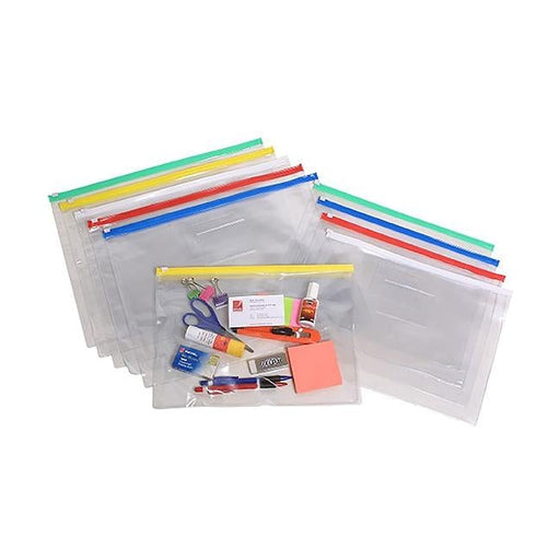 Marbig clear case a4 335x245mm assorted-Officecentre