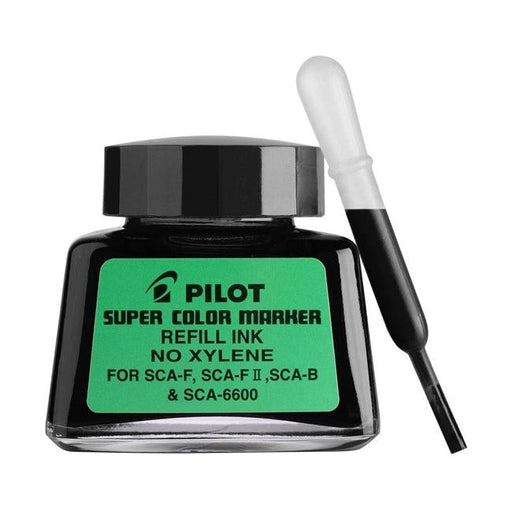Pilot Super Colour Permanent Marker Black 30ml Refill (SCA-RF-B)-Officecentre