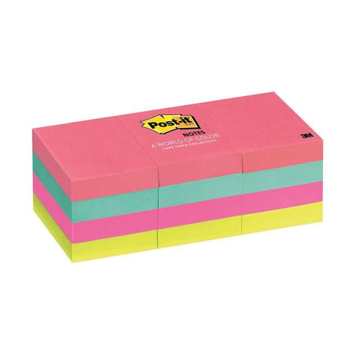 Post-it Notes 653-AN 35x48mm Cape Town Pack of 12-Officecentre