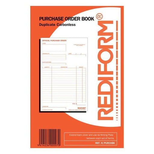 Rediform Book Purchase Order R/Purchbook Duplicate 50 Leaf-Officecentre