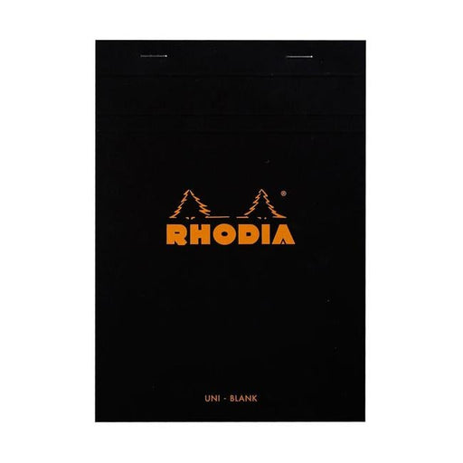 Rhodia Bloc Pad No. 16 A5 Blank Black-Officecentre