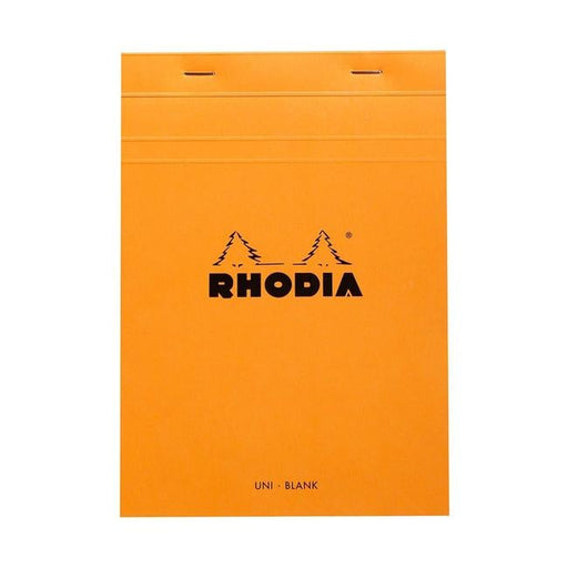 Rhodia Bloc Pad No. 16 A5 Blank Orange-Officecentre