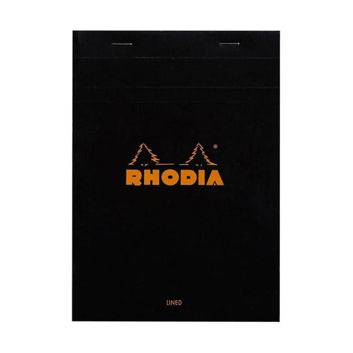Rhodia Bloc Pad No. 16 A5 Lined Black-Officecentre