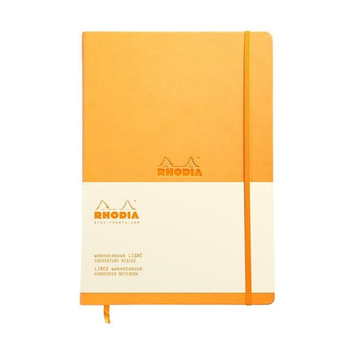 Rhodia Webnotebook A4 Blank Orange-Officecentre
