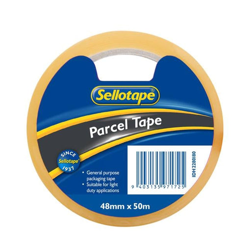 Sellotape Parcel Tape Clear 48mmx50m-Officecentre