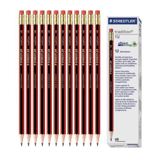 Staedtler Tradition 112 HB Pencil Box 12-Officecentre