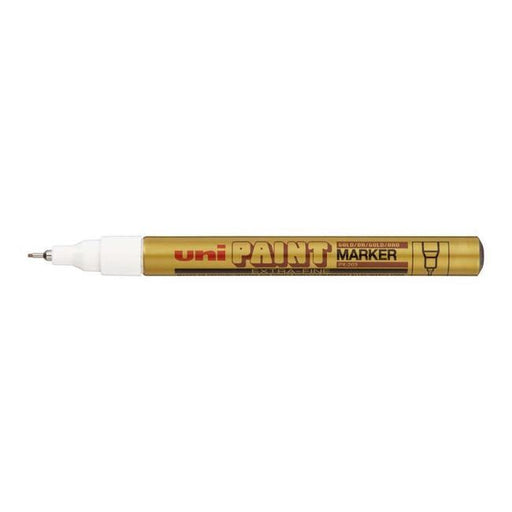 Uni Paint Marker 0.8mm Bullet Tip Gold PX-203-Officecentre