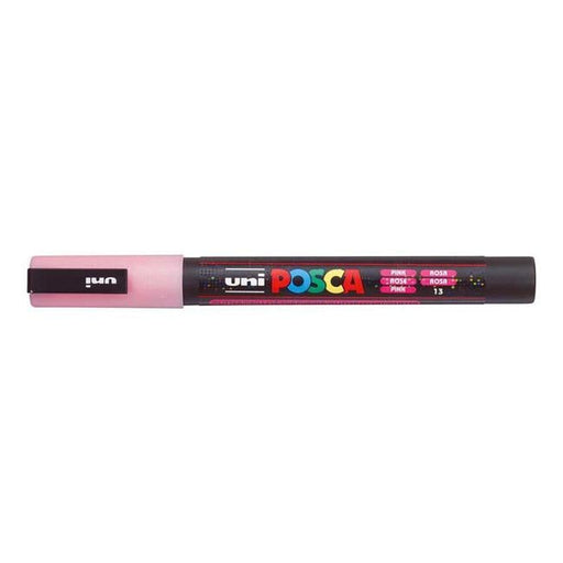 Uni Posca Marker 0.9-1.3mm Fine Glitter Pink PC-3M-Officecentre