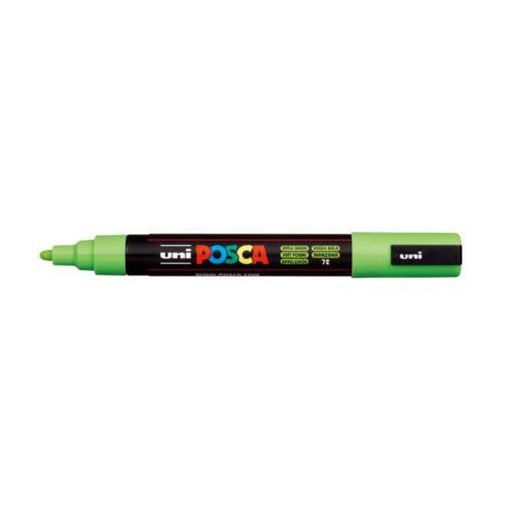 Uni Posca Marker 1.8-2.5mm Med Bullet Apple Green PC-5M-Officecentre