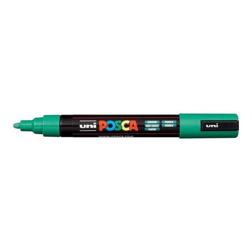 Uni Posca Marker 1.8-2.5mm Med Bullet Green PC-5M-Officecentre