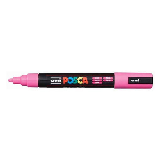 Uni Posca Marker 1.8-2.5mm Med Bullet Pink PC-5M-Officecentre