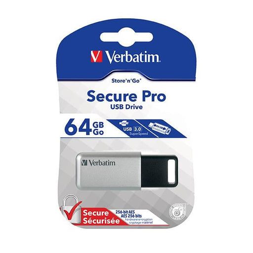 Verbatim store 'n' go encrypted usb 64gb-Officecentre