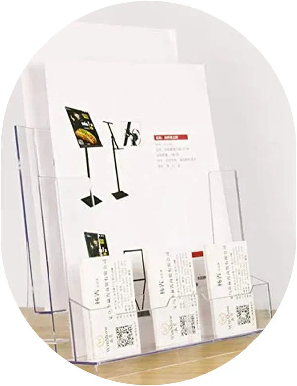 acrylic display and brochure holders nz