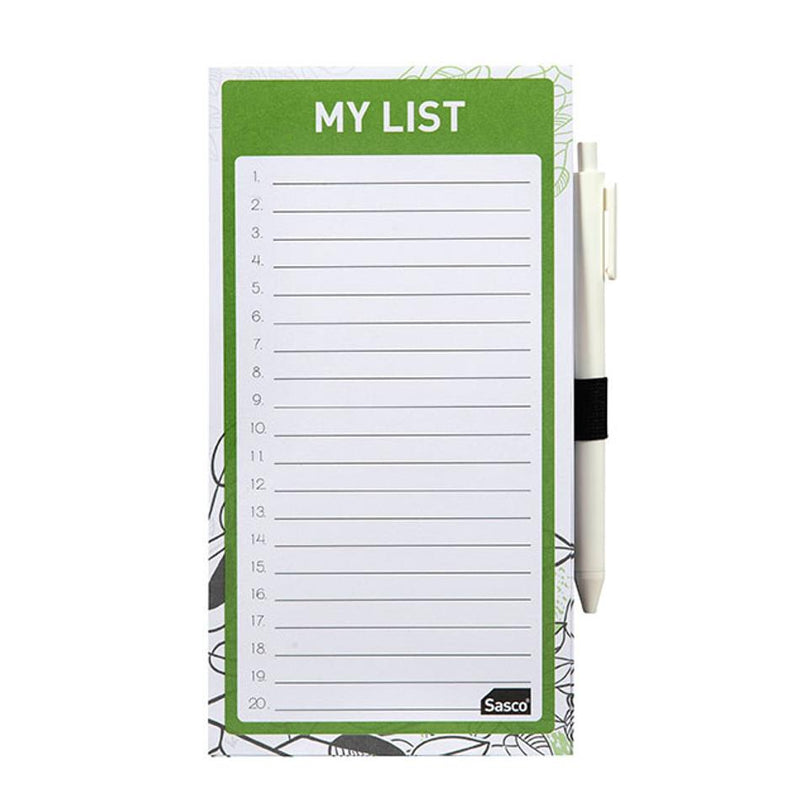 Sasco Eco Magnetic List Pad 110 X 210Mm 1070622