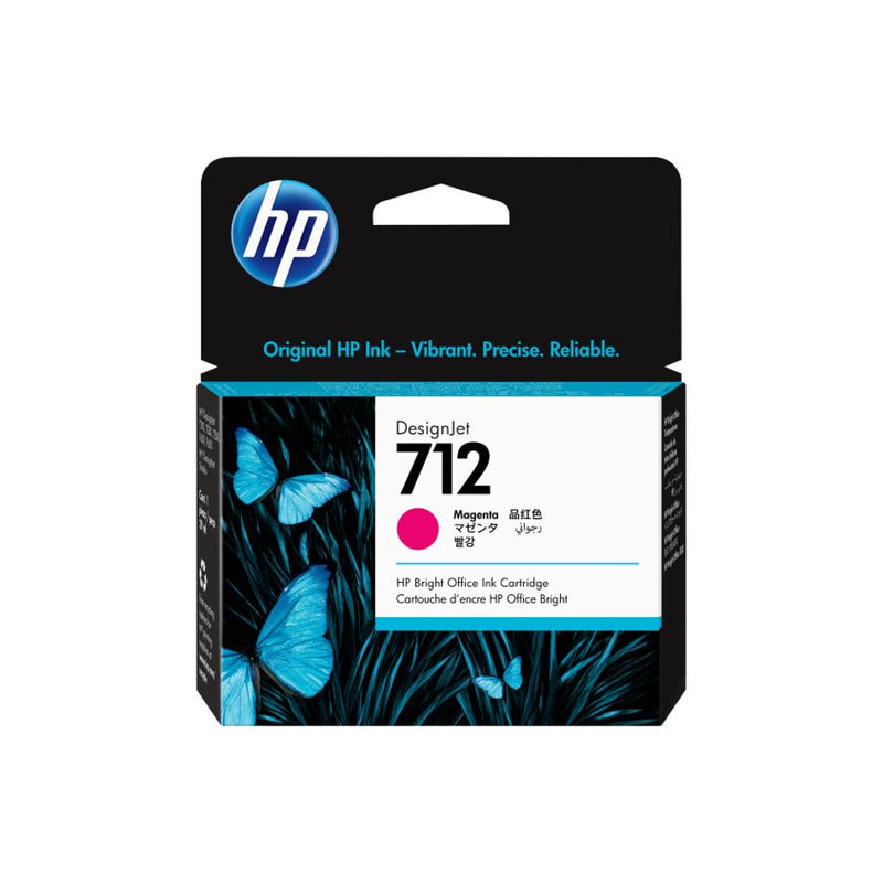 HP #712 29ml  Magenta Cartridge 3ED68A