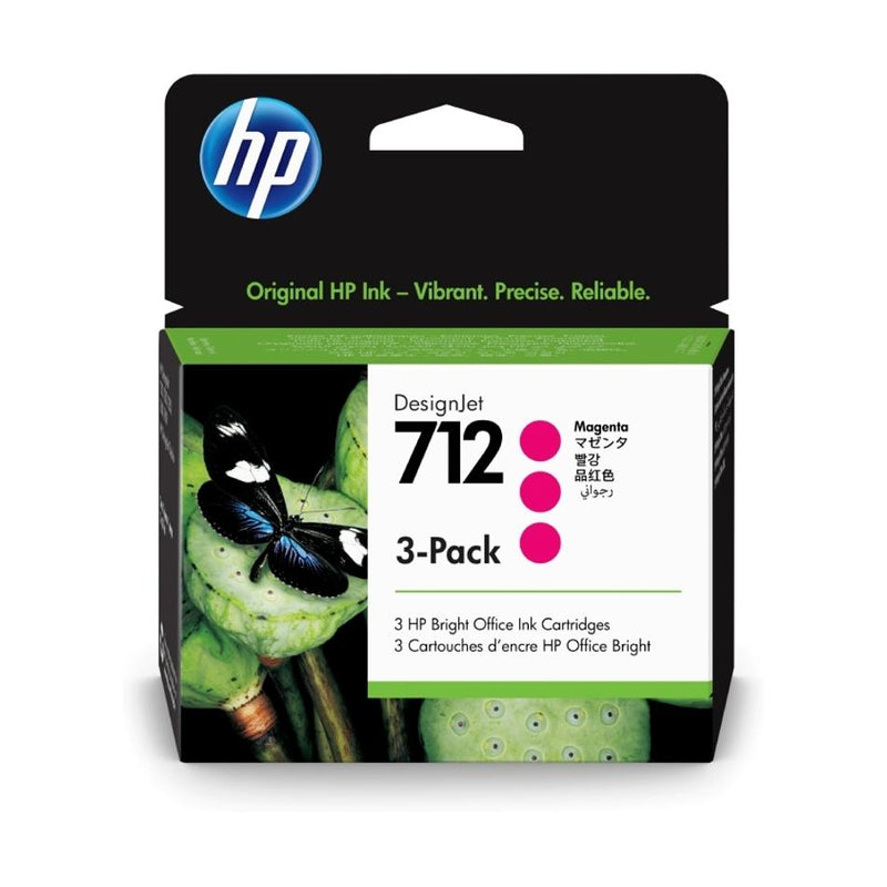 HP #712 29ml  Magenta 3pk 3ED78A