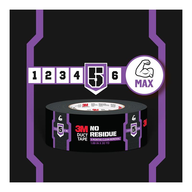 3M Duct Tape No Residue 2420 48mm x 18.2m 11291_3