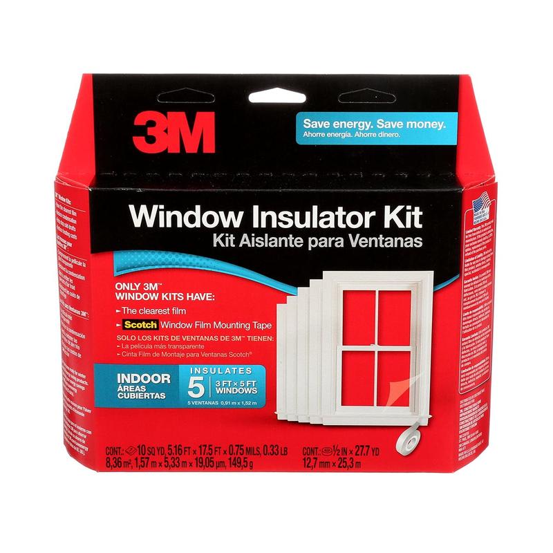 3M Window Insulation Kit for 5 Windows 11233_1