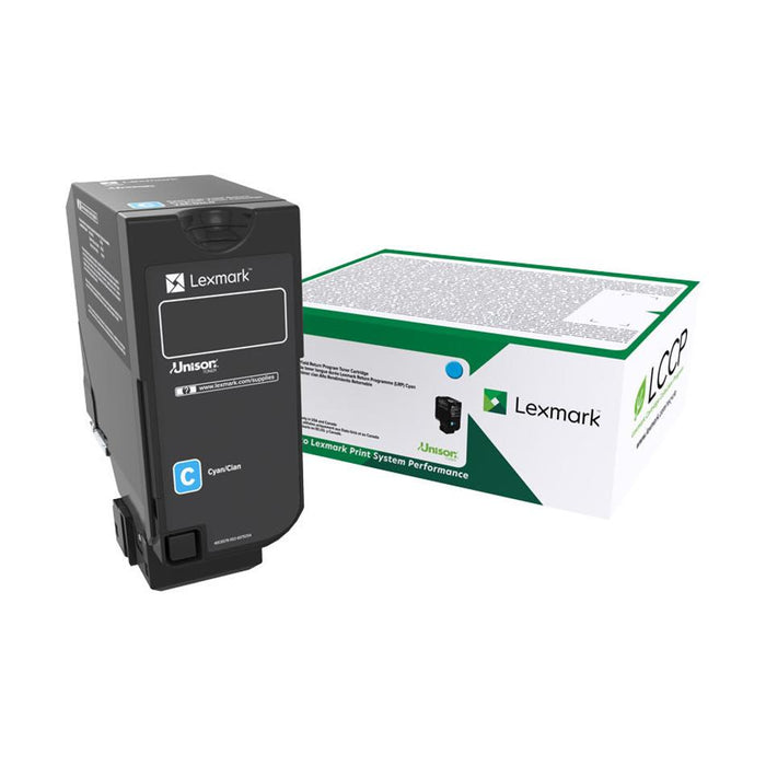 Lexmark Lexm 74C6HC0 High Yield Cyan Toner