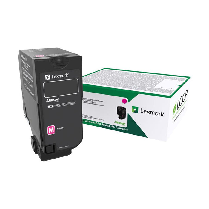 Lexmark Lexm 74C6HM0 High Yield Magenta Toner