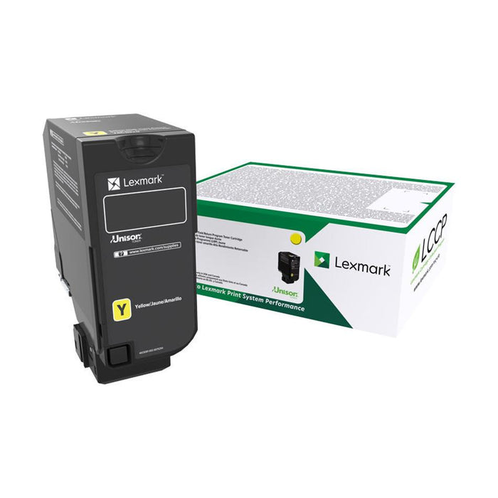 Lexmark Lexm 74C6High Yield0 High Yield Yellow Toner 74C6HY0