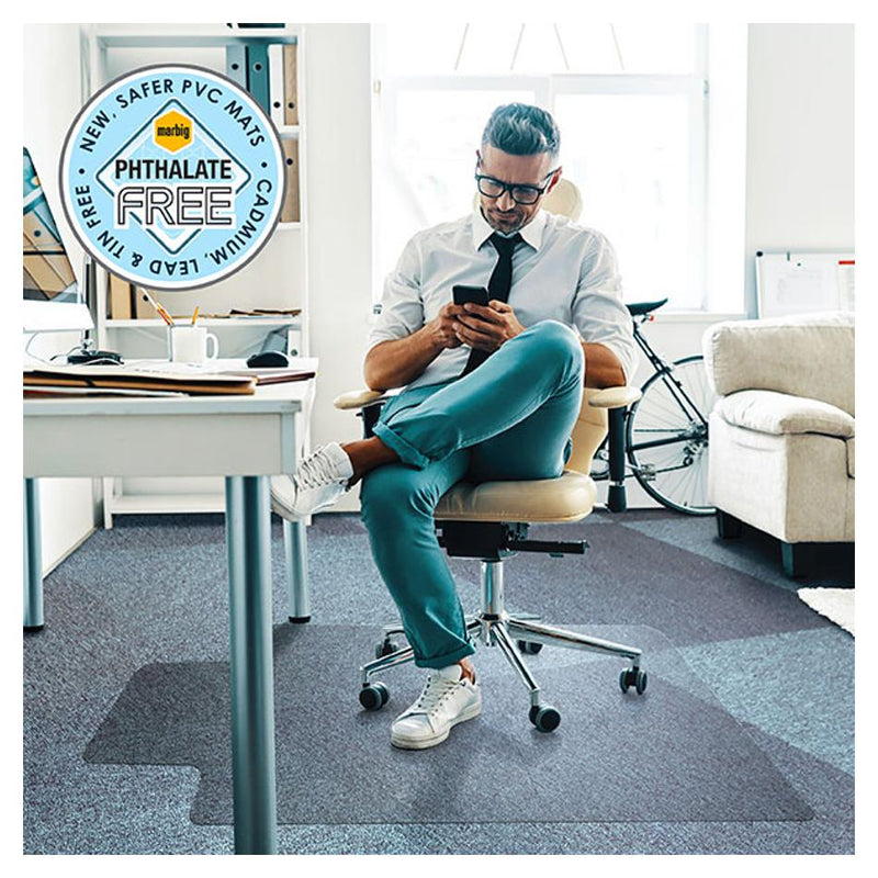 Marbig Chairmat Carp Economy 90X120 Kh 87440