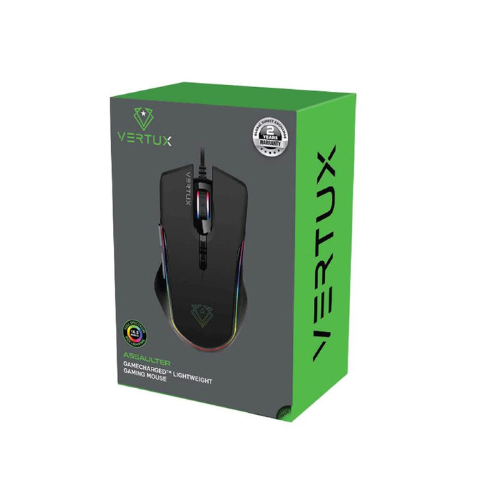 Vertux Gaming Highly Sensitive 7 Button Programmable Gaming Mouse.