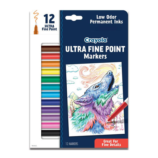 Acme Crayola Ultra Fine Point Markers 12Pk 1001972_1