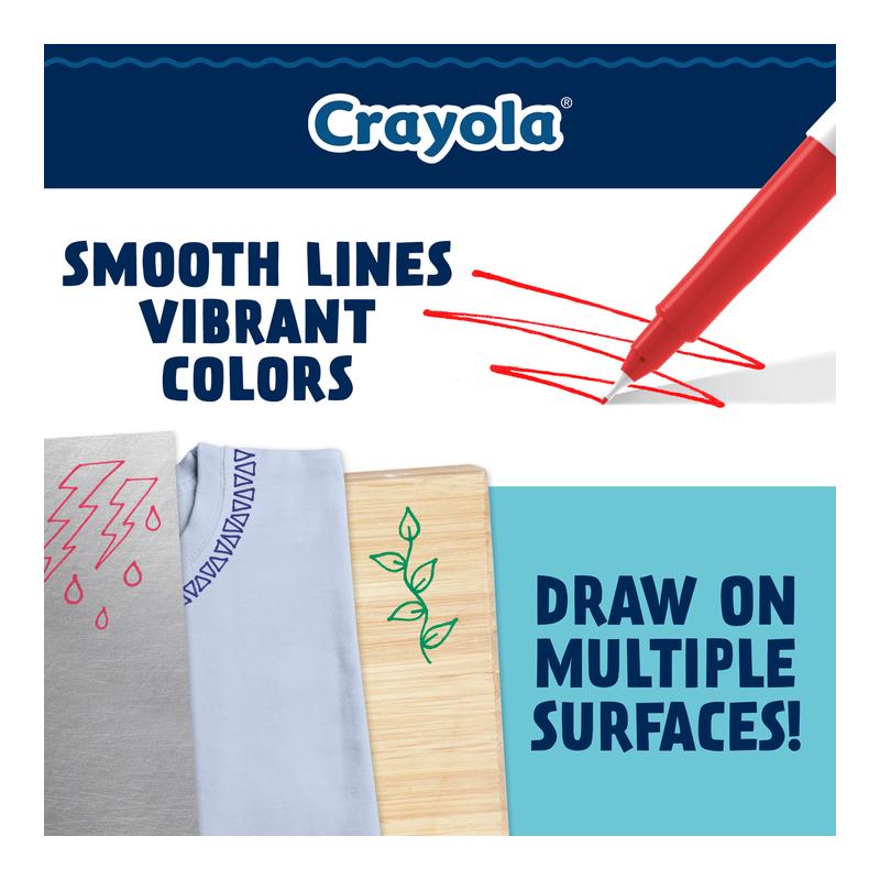 Acme Crayola Ultra Fine Point Markers 12Pk 1001972_5