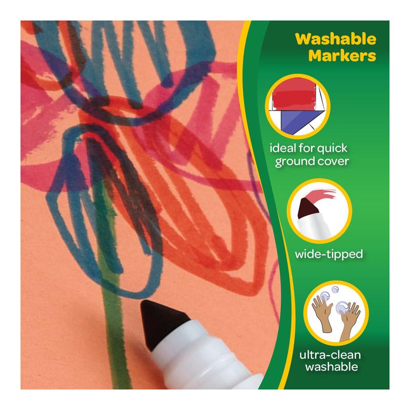 Acme Crayola Washable Broadline Markers: The Big 40 40Pk 1001835_4