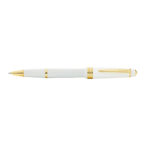 Acme Cross Bailey Light Polished White Resin and Gold Tone Rollerball 1000859_1