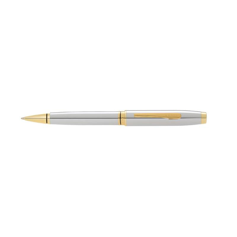 Acme Cross Coventry Polished Chrome with Gold-Tone Ballpoint 1000858_1