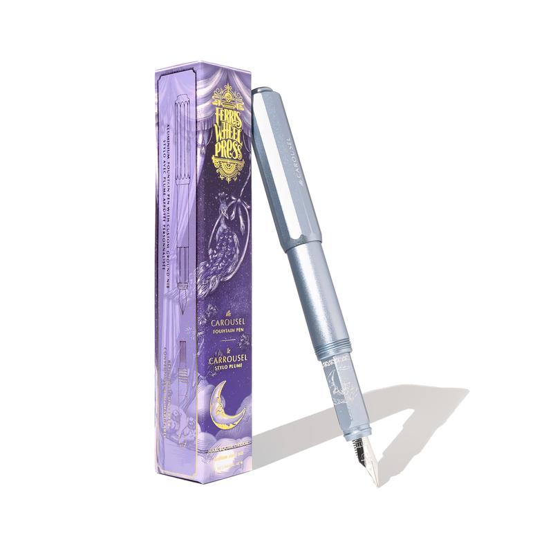 Acme Ferris Wheel Press Fountain Pen Aluminium Carousel Harlequin Dream Medium 1000079_4