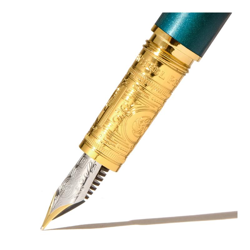 Acme Ferris Wheel Press Fountain Pen Bijou Printmaker's Teal Fine 1000082_3